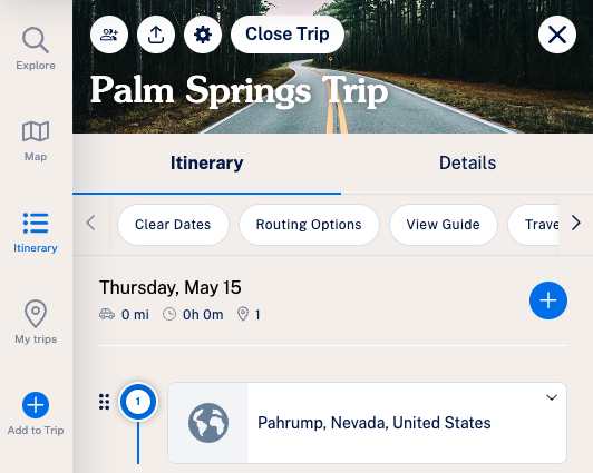 The Trip List
