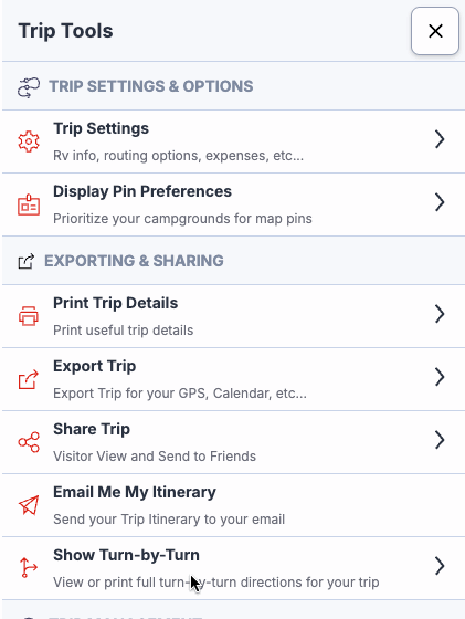 Select Export