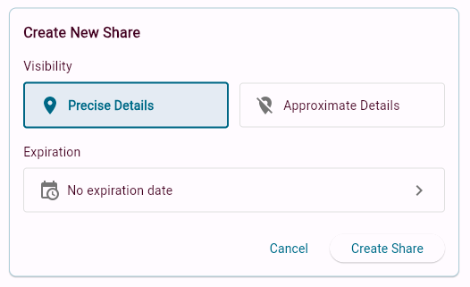 Creating a Sharable Link